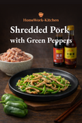 🥓 Beginner-Friendly Shredded Pork with Green Peppers